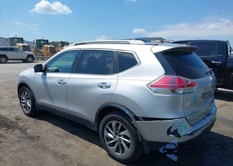 2014 Nissan Rogue Sl из США, поврежденный, VIN 5N1AT2MV7EC791724